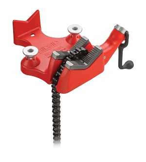 Ridgid 40215 Bc810A 1/2" - 8" Top Screw Bench Chain Vise - Vise, Bc810 Bench Chain