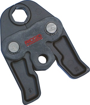 Ridgid 34221 V-Jaw Kit W/ 15-18-22-28 Mm (Incl. Case) - Kit, 15/18/22/28 Jaw W/Case