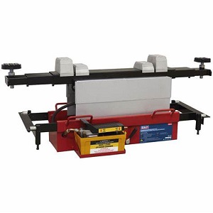 Sealey SJBEX200 Jacking Beam 2tonne with Arm Extenders & Flat Roller Supports - Jacking Beams